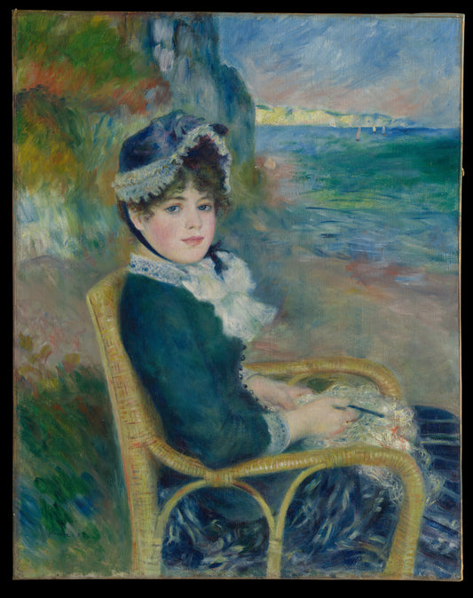 A la Orilla del Mar - Auguste Renoir (120 x 160cm)