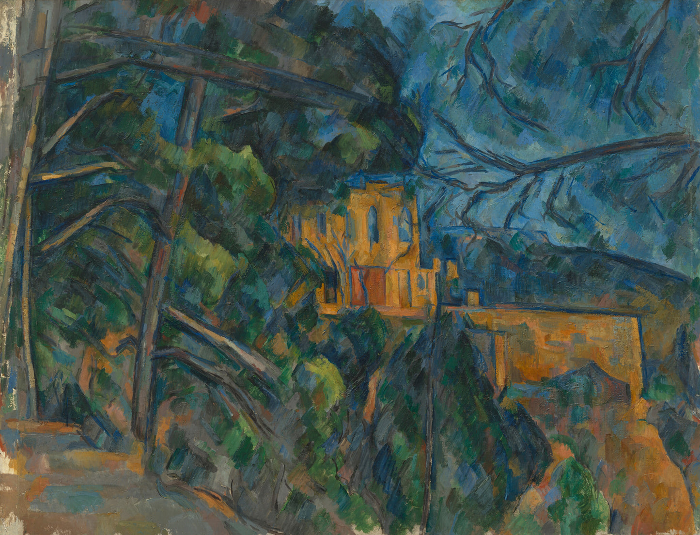 Château Noir - Paul Cézanne (144 x 110cm)