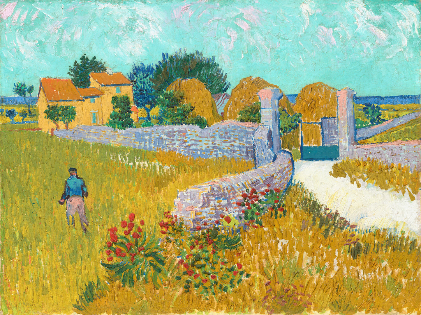 Casa de Campo en Provenza - Vincent van Gogh (144 x 108cm)