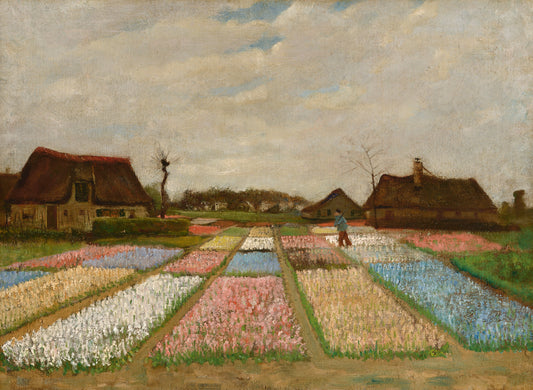 Parterres de Flores en Holanda - Vincent van Gogh (144 x 105cm)