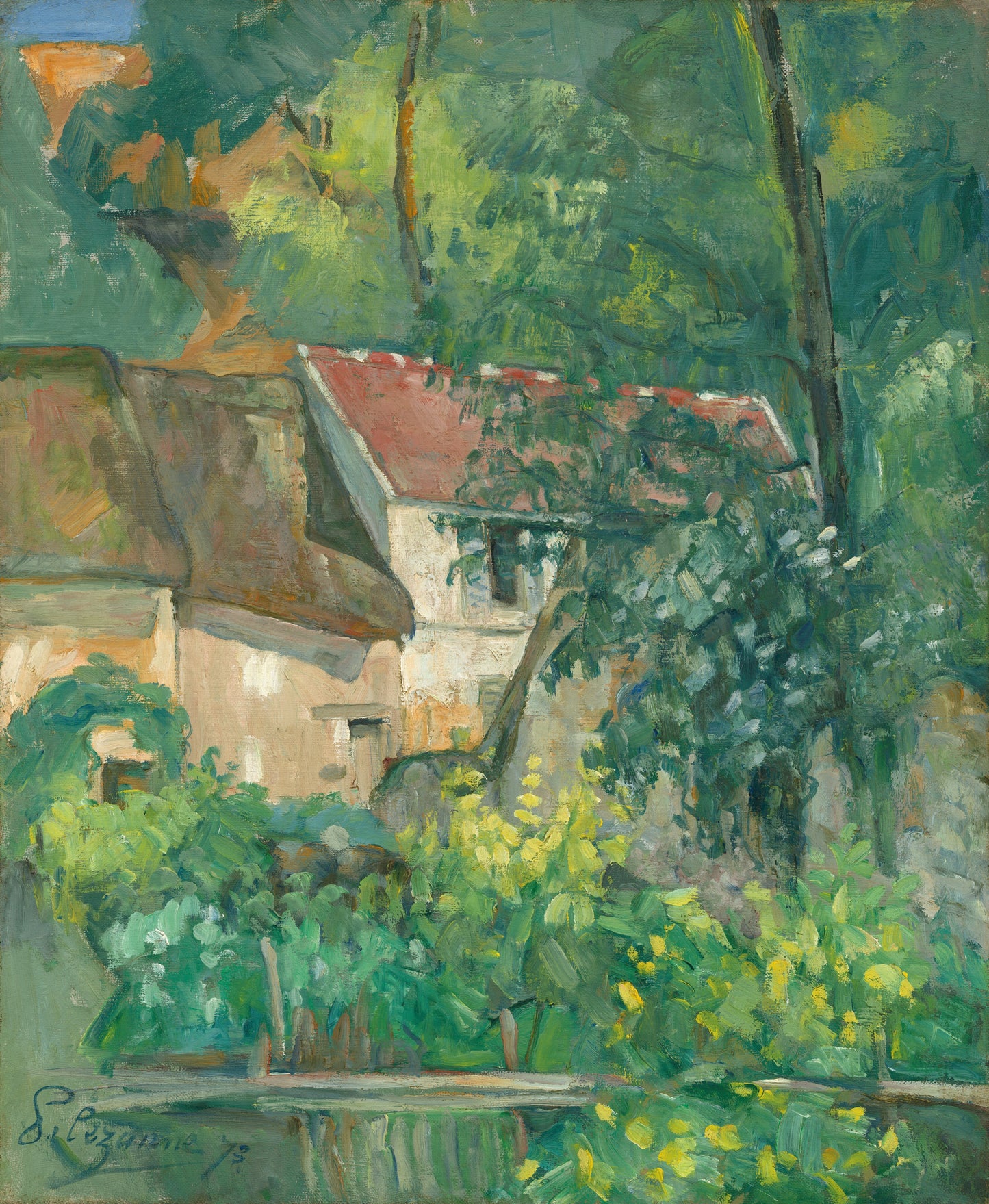 Casa de Père Lacroix - Paul Cézanne (118 x 144cm)