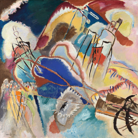 Improvisation No. 30 - Vasily Kandinsky (105 x 105cm)