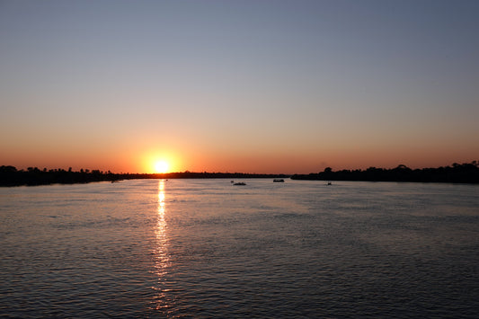 Atardecer en el Zambesi