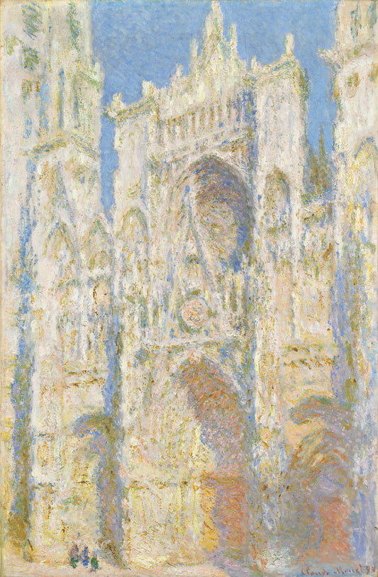 Catedral de Rouen al Amanecer - Claude Monet (93 x 144cm)