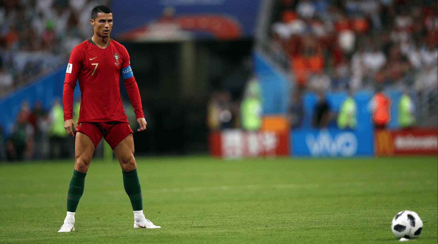 Cristiano Ronaldo en Acción