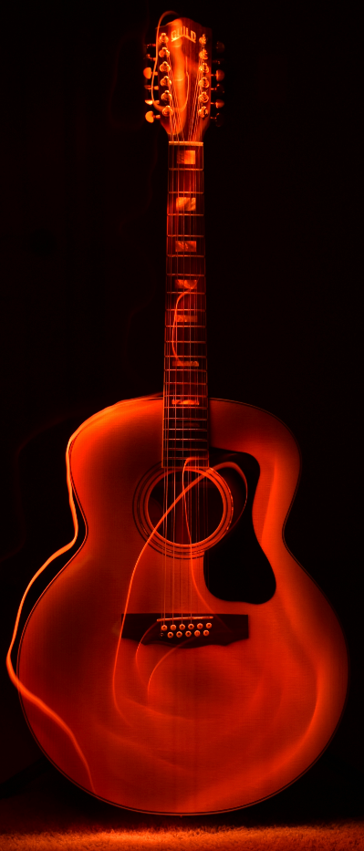 Guitarra Iluminada