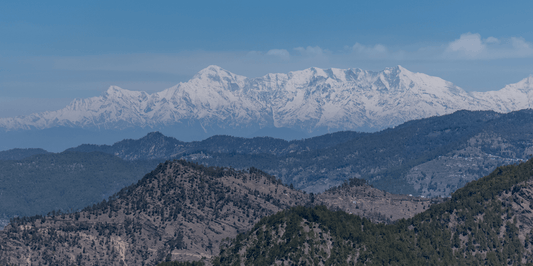 Paisaje de Montañas Nevadas