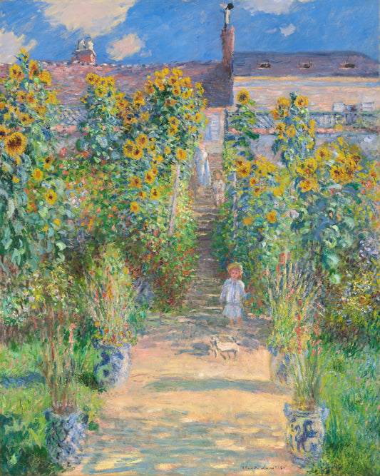 El Jardín del Artista - Claude Monet (110 x 130cm)