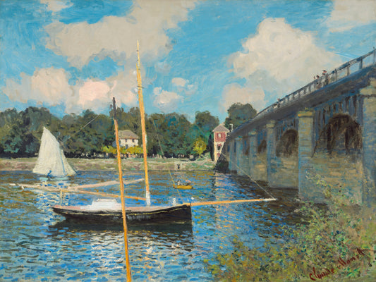 El Puente en Argenteuil - Claude Monet (144 x 108cm)