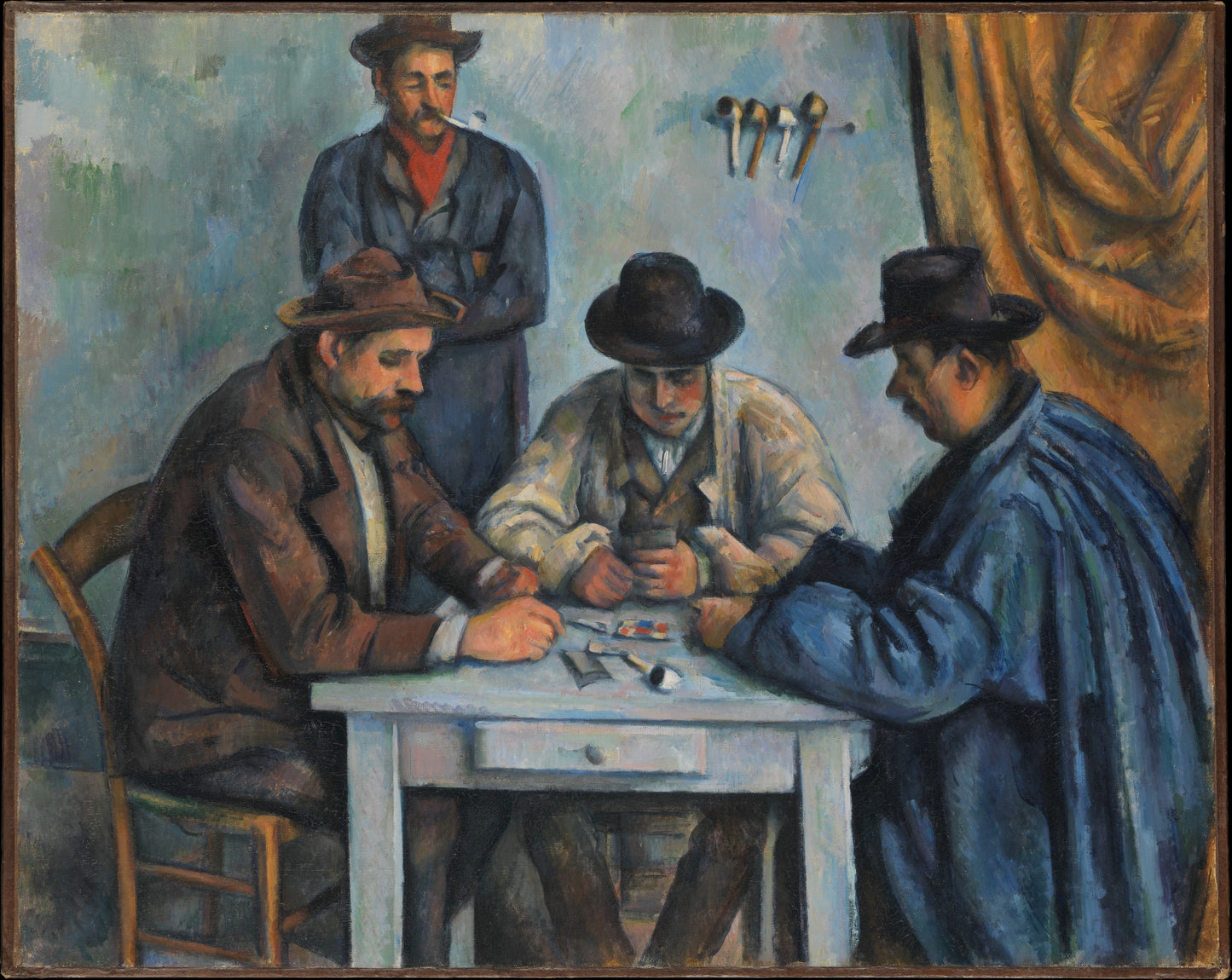 Los Jugadores de Cartas - Paul Cézannet (66 x 52cm)