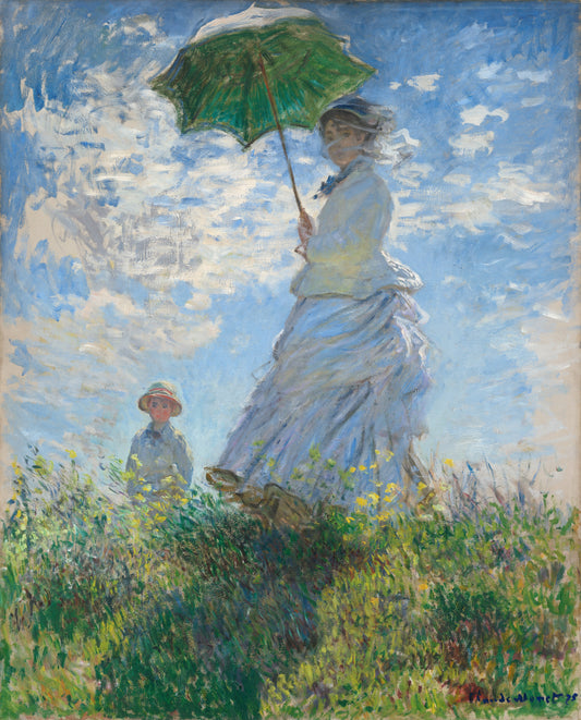 Mujer con un Paragüas - Claude Monet (116 x 144cm)